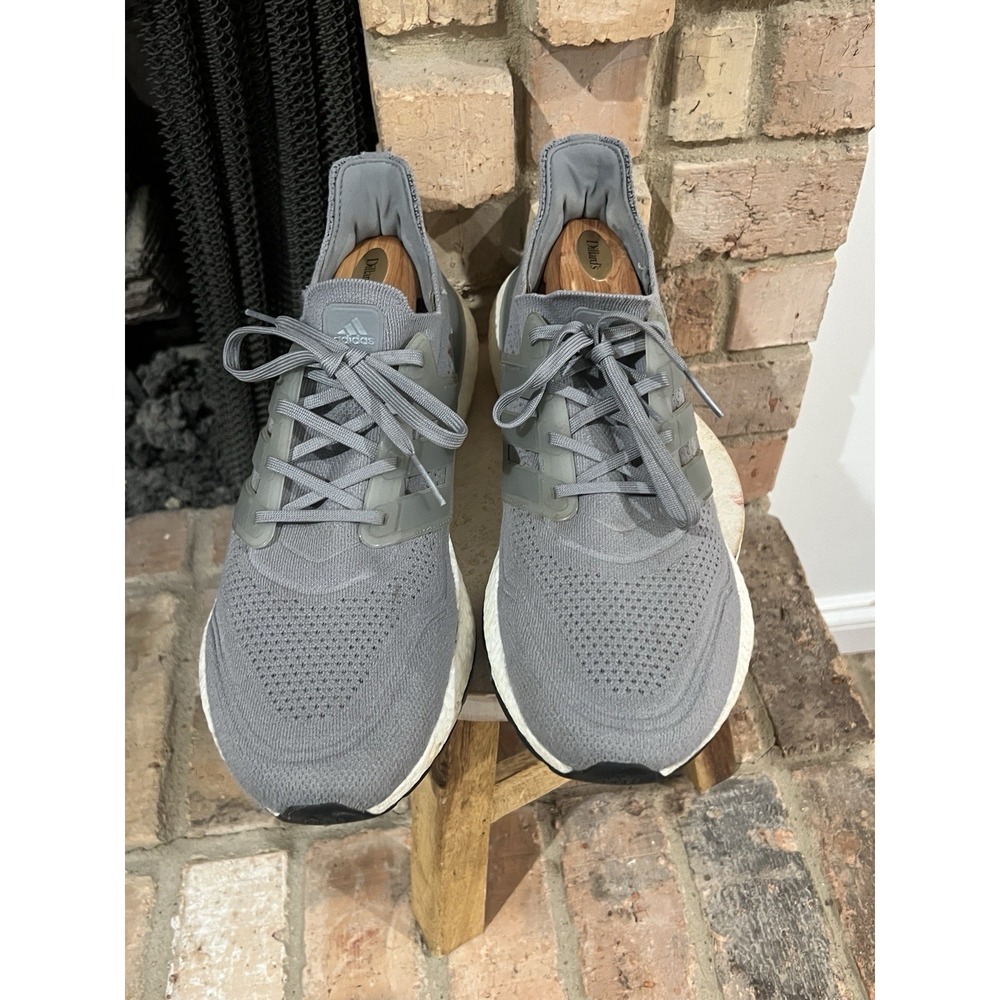 adidas UltraBoost 21 Grey FY0381 Men's Size 12 Running Shoes Boost 2021 - Picture 5 of 9